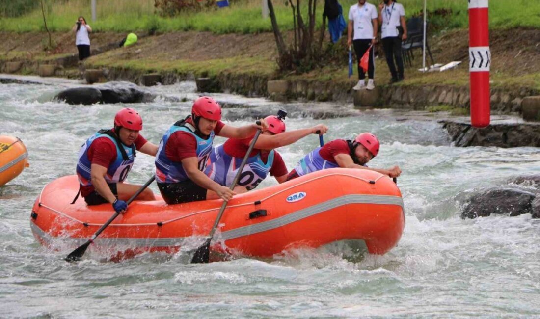 Rafting Avrupa Kupası, Türkiye Kano Federasyonu’nun ev sahipliğinde Rize’de başladı.