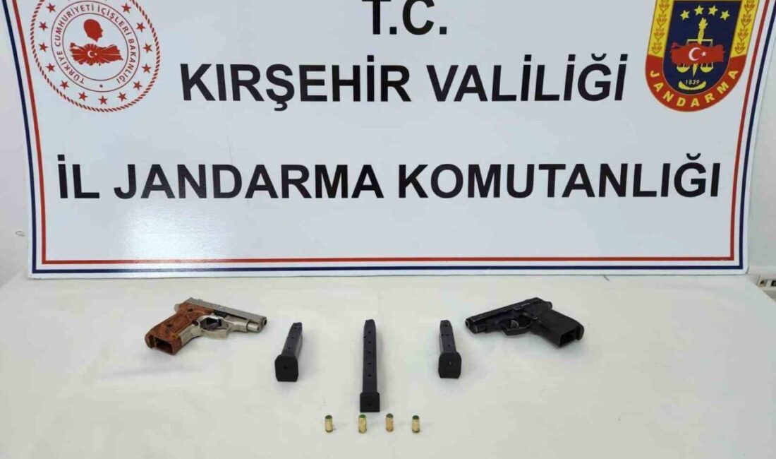 KIRŞEHİR(İHA)– Kırşehir’in Kaman ilçesinde jandarma ekipleri tarafından yapılan denetimlerde, ruhsatsız