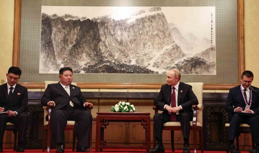 Rusya Devlet Başkanı Vladimir Putin, Kuzey Kore lideri Kim Jong