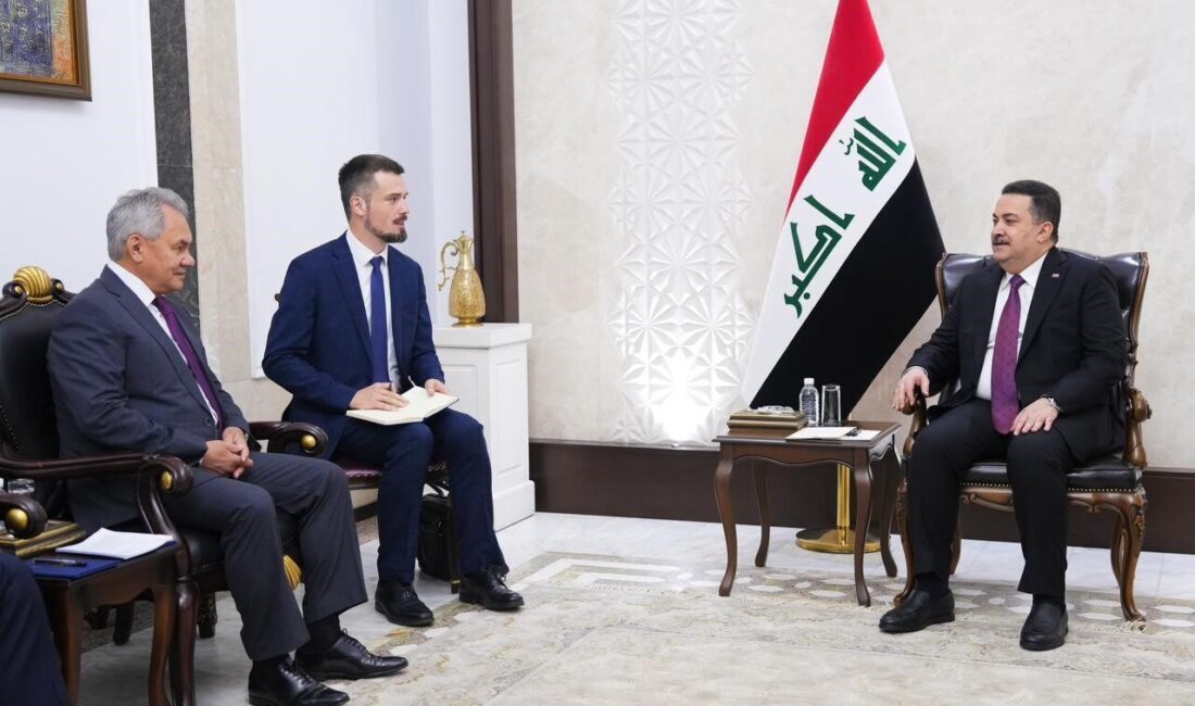 Rusya Güvenlik Konseyi Sekreteri Sergey Şoygu, Bağdat’ta Irak Başbakanı Muhammed