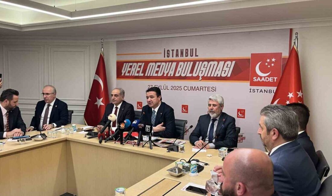 İstanbul’da Saadet Partisi tarafından “Yerel Medya Buluşması” programı düzenlendi. Düzenlenen