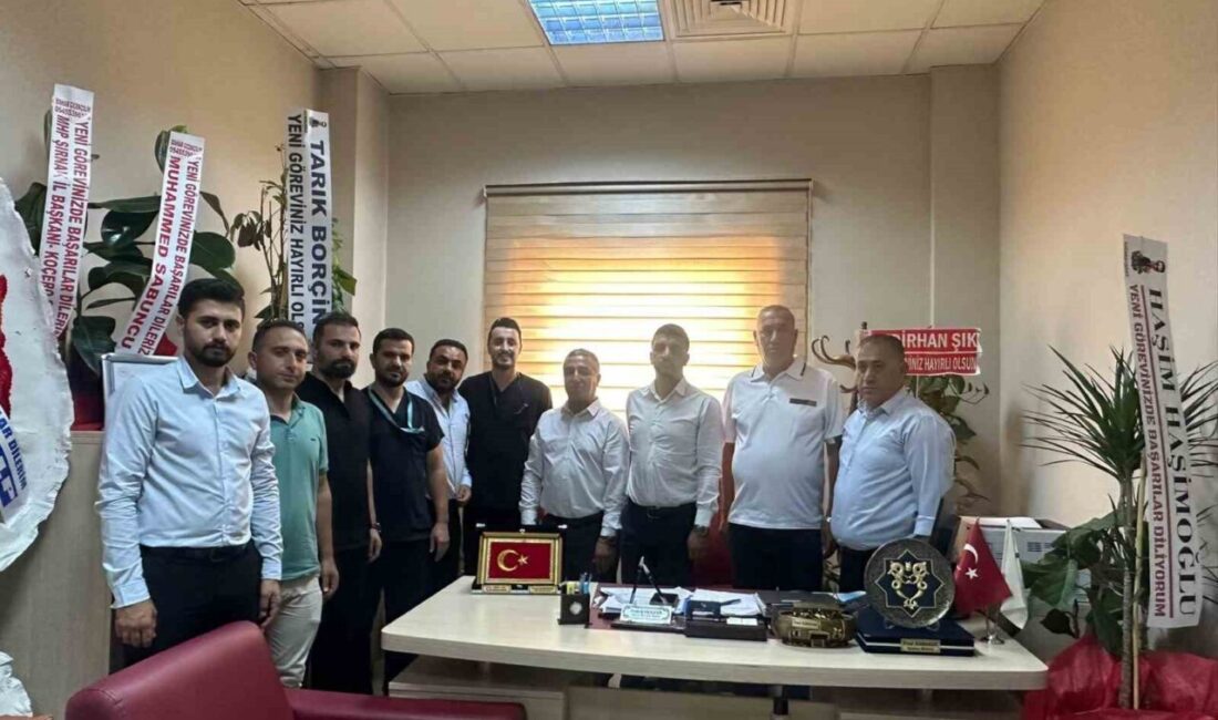 Sağlık-Sen Şırnak Şube Başkanı Sabgatullah Anmal, sınırın sıfır noktasında verilen