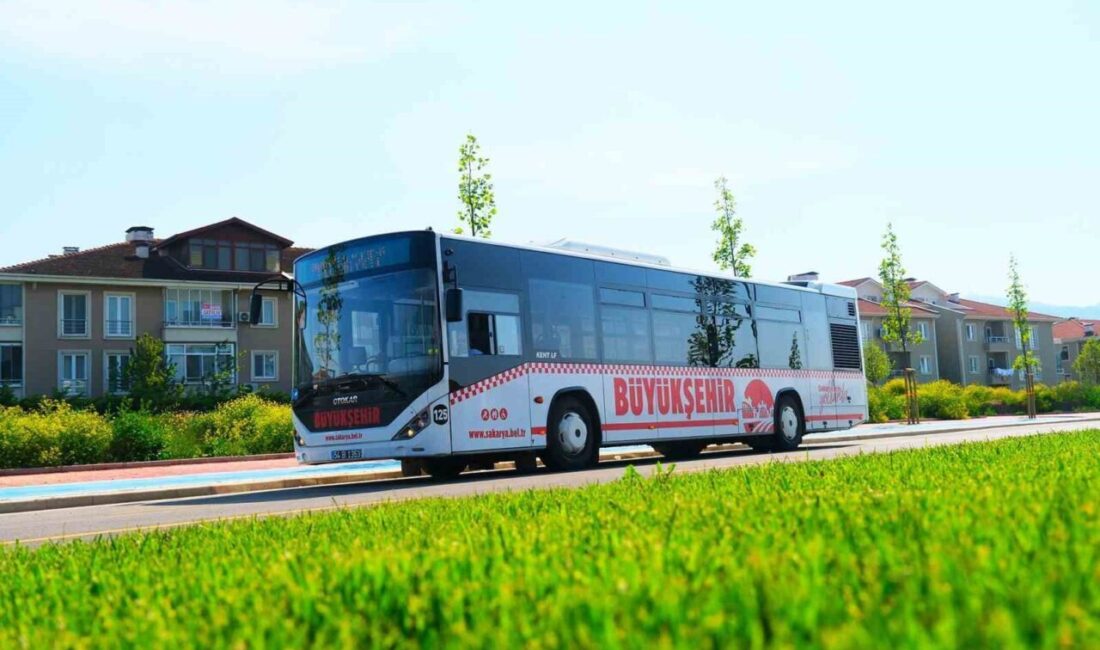 Sakarya Büyükşehir Belediyesi, toplu taşıma hatlarına yeni hat daha eklerken