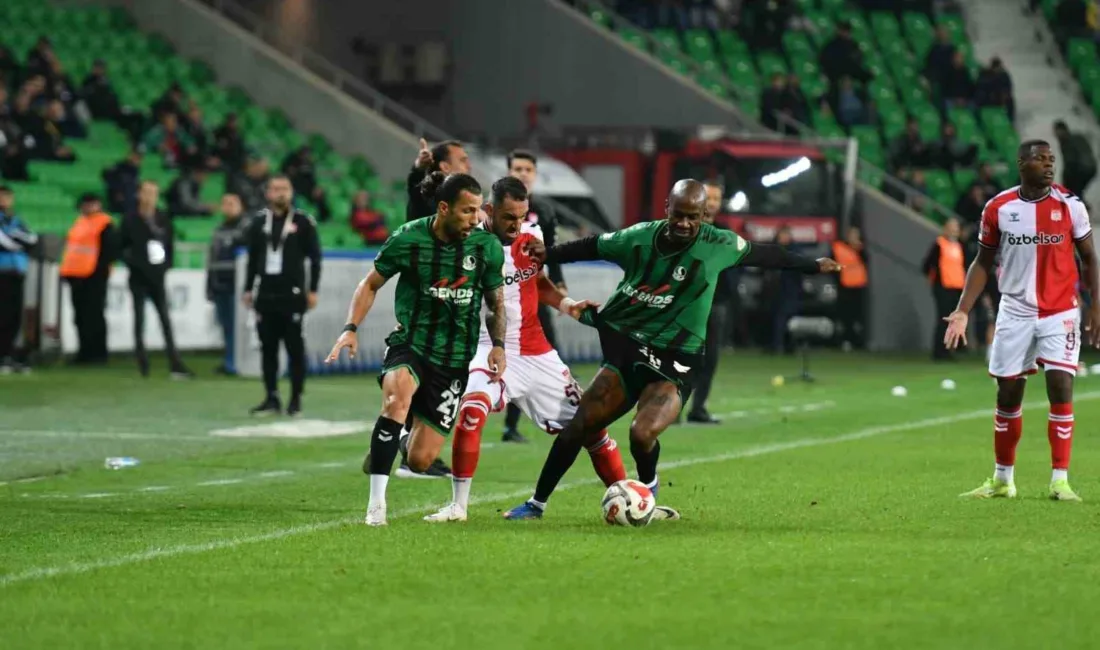 Trendyol 1. Lig’in 8. haftasında Sakaryaspor, sahasında Sivasspor ile 0-0