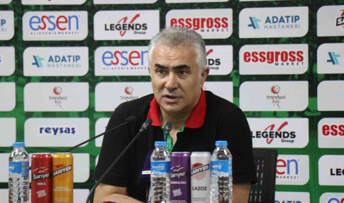 Trendyol 1. Lig’in 6. haftasında oynanan Sakaryaspor-Amed Sportif Faaliyetler maçının