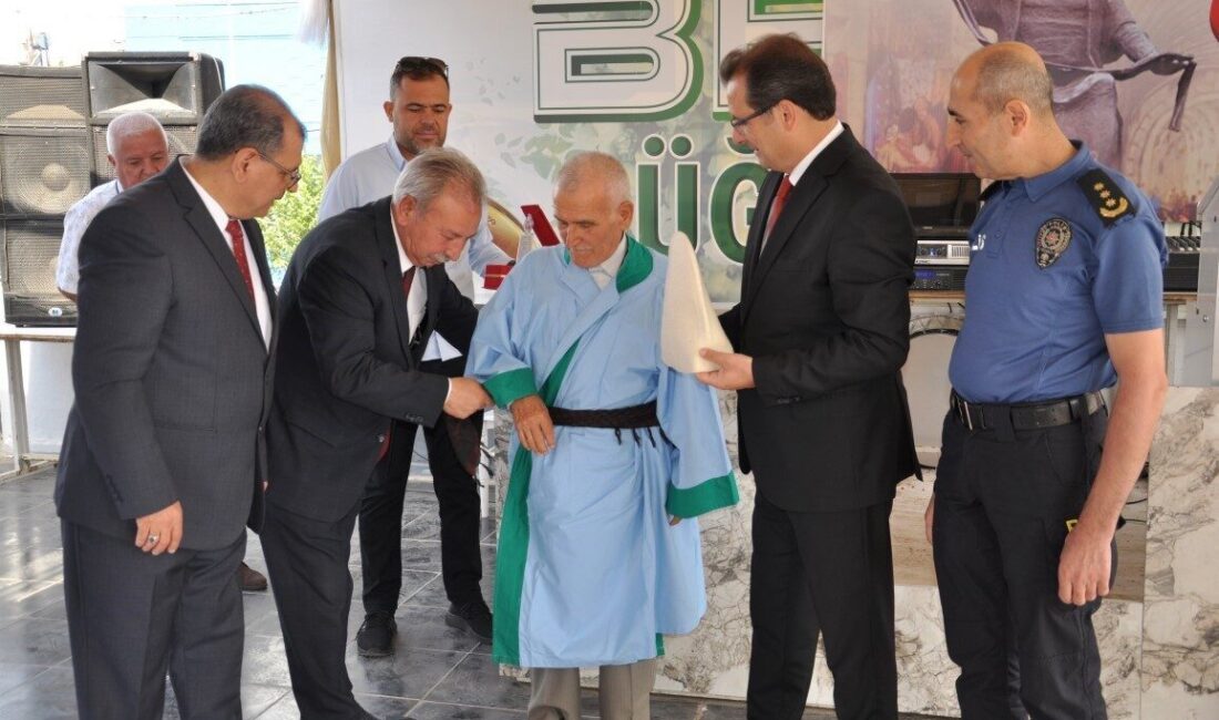 Manisa’nın Salihli ilçesinde gerçekleştirilen Ahilik Haftası kapsamında ahi beratı 45