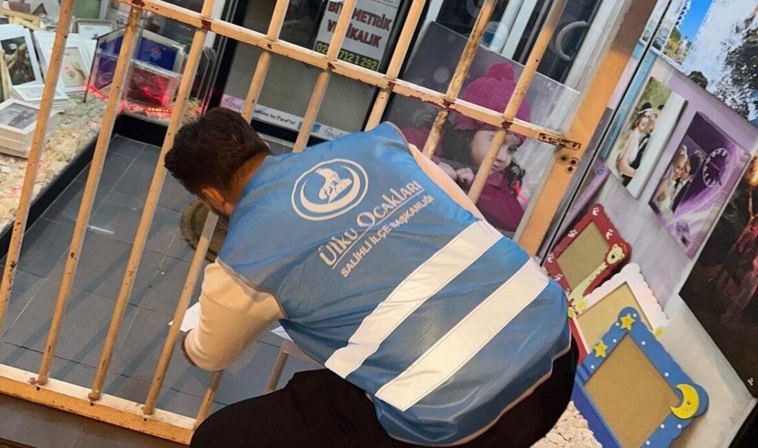 Manisa’nın Salihli ilçesindeki Ülkü Ocakları Başkanlığı, asırlardır Anadolu’da esnaf dayanışmasının