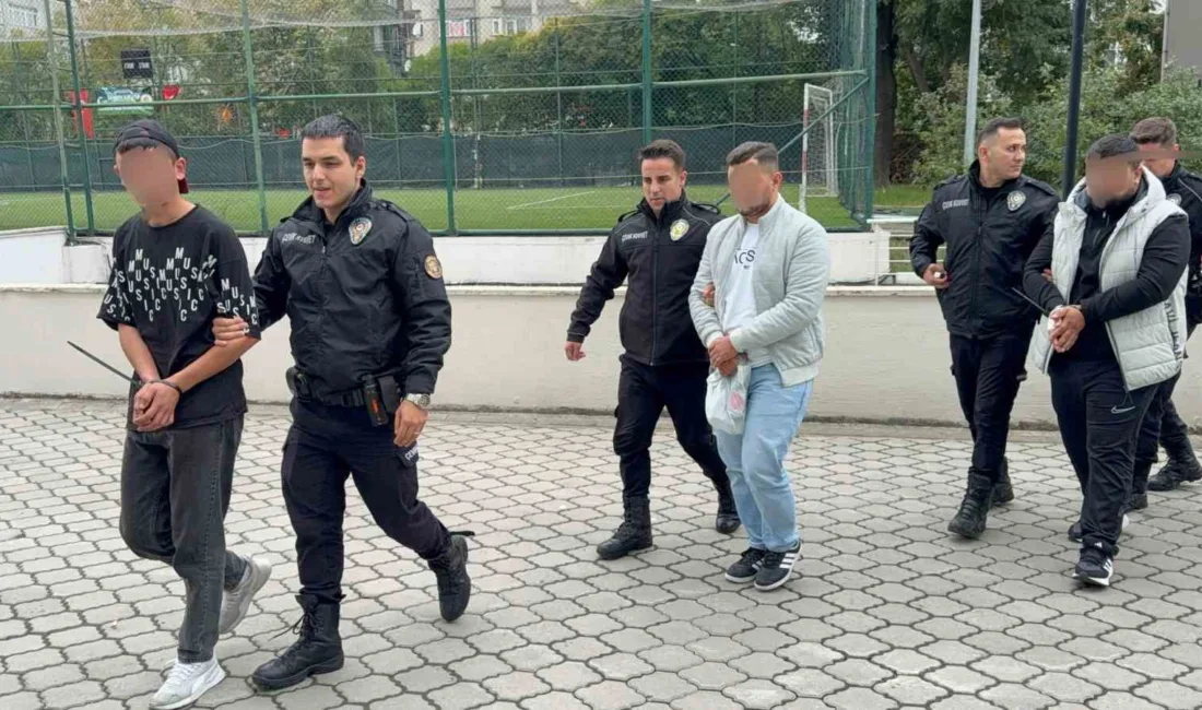 Samsun’da 3 ilçede polis tarafından düzenlenen 4 ayrı uyuşturucu operasyonunda