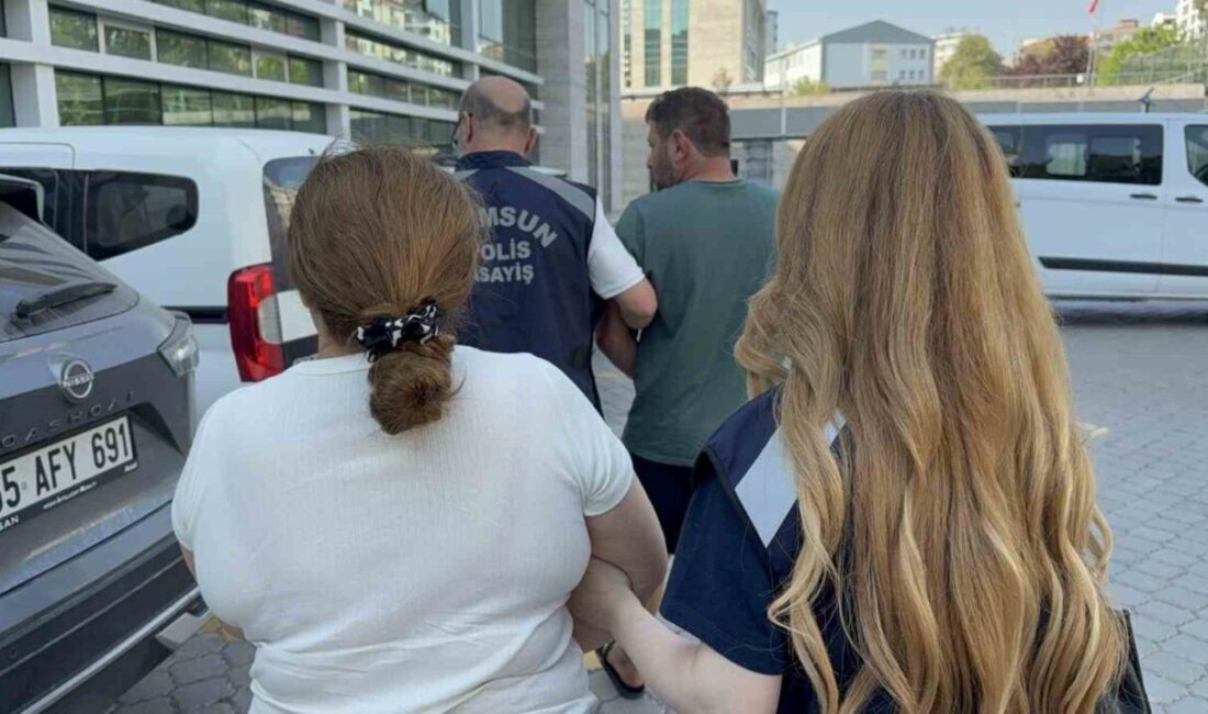 Samsun’da bir evden ziynet eşyası ve para hırsızlığı iddiasıyla 1’i