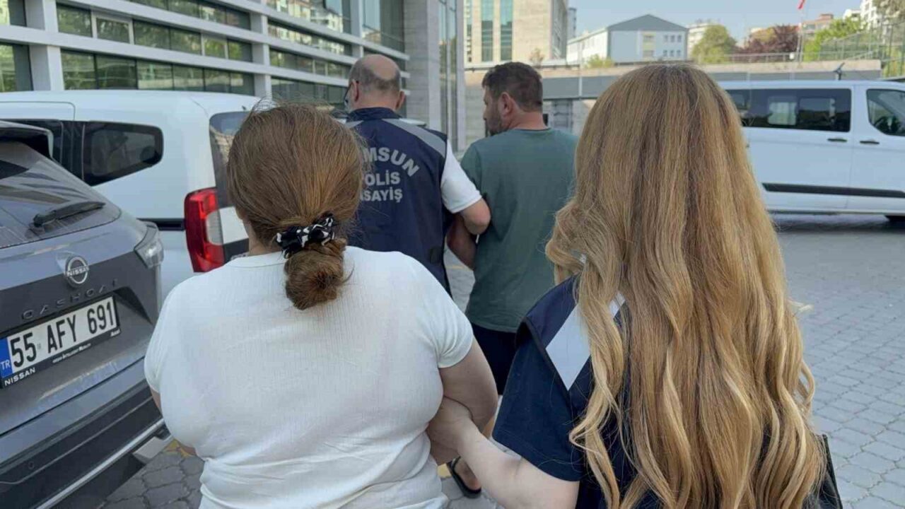 Samsun’da bir evden ziynet eşyası ve para hırsızlığı iddiasıyla 1’i