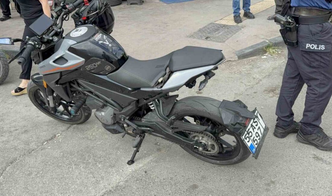 Samsun’da motosikletin çarptığı yaya yaralandı. Kaza, Samsun’un İlkadım ilçesi Kılıçdede