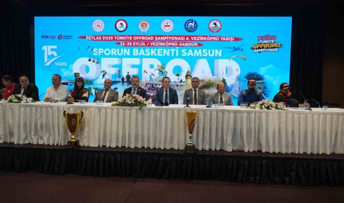 Türkiye Off-Road Şampiyonası’nın 4. ayağı Samsun’da başlıyor. Lansmanı yapılan şampiyonada