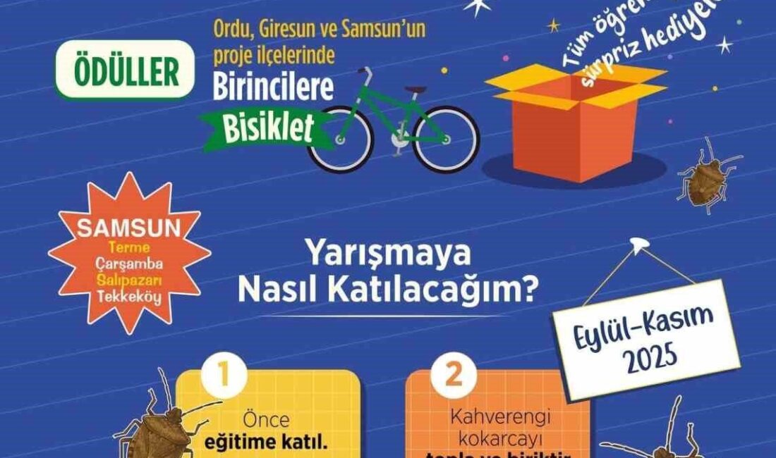 Samsun’un Çarşamba, Terme, Salıpazarı ve Tekkeköy ilçelerinde, son zamanlarda tarım