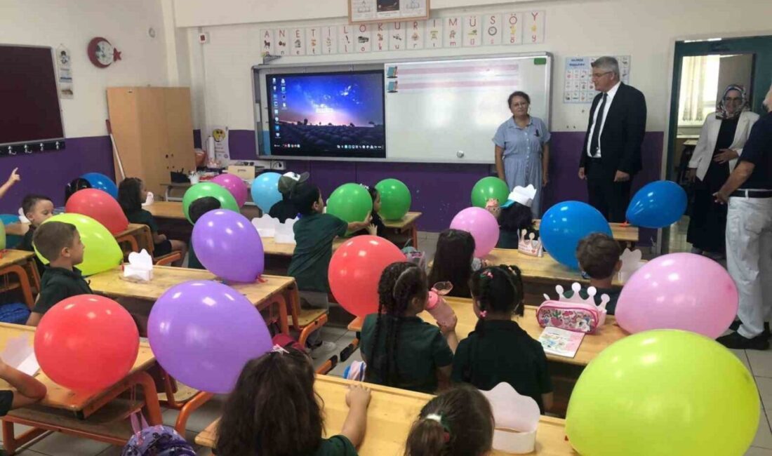 Samsun’da uyum haftası kapsamında ana sınıfı ve birinci sınıf öğrencileri
