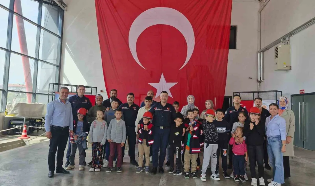 Samsun Büyükşehir Belediyesi Vezirköprü İtfaiye Amirliği, İtfaiye Haftası etkinlikleri kapsamında