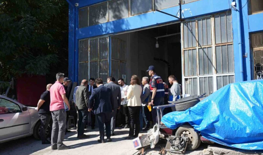 Kastamonu’da kaporta tamiri ve boya sebebiyle çıkan ve bir kişinin