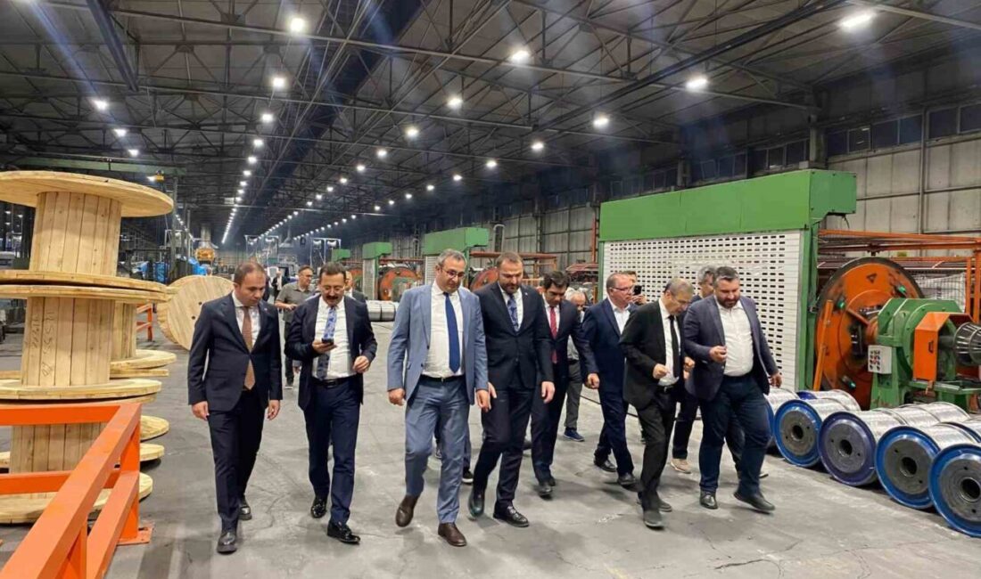 Sanayi ve Teknoloji Bakan Yardımcısı Oruç Baba İnan, Kayseri’de gerçekleştirdiği