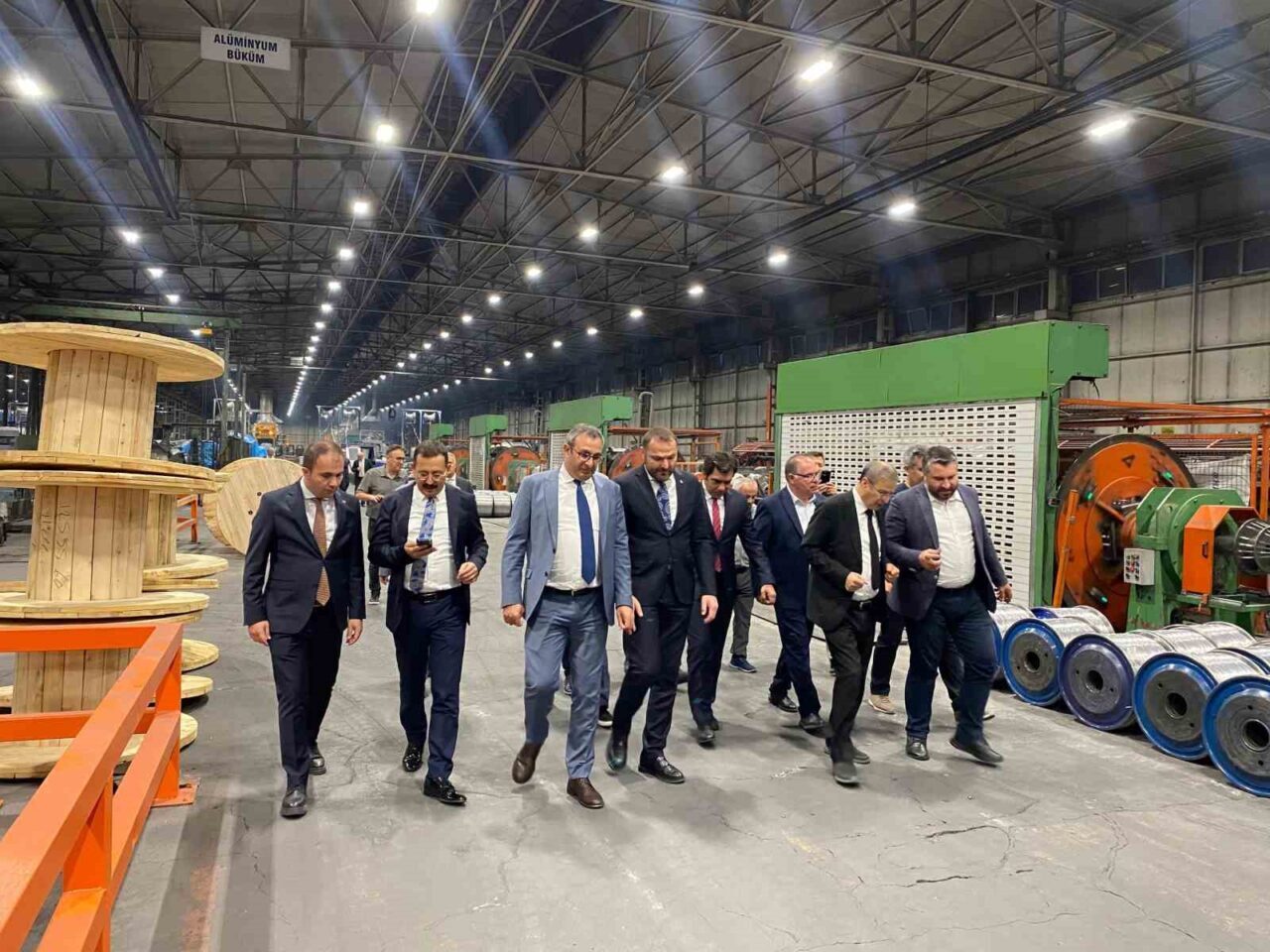 Sanayi ve Teknoloji Bakan Yardımcısı Oruç Baba İnan, Kayseri’de gerçekleştirdiği