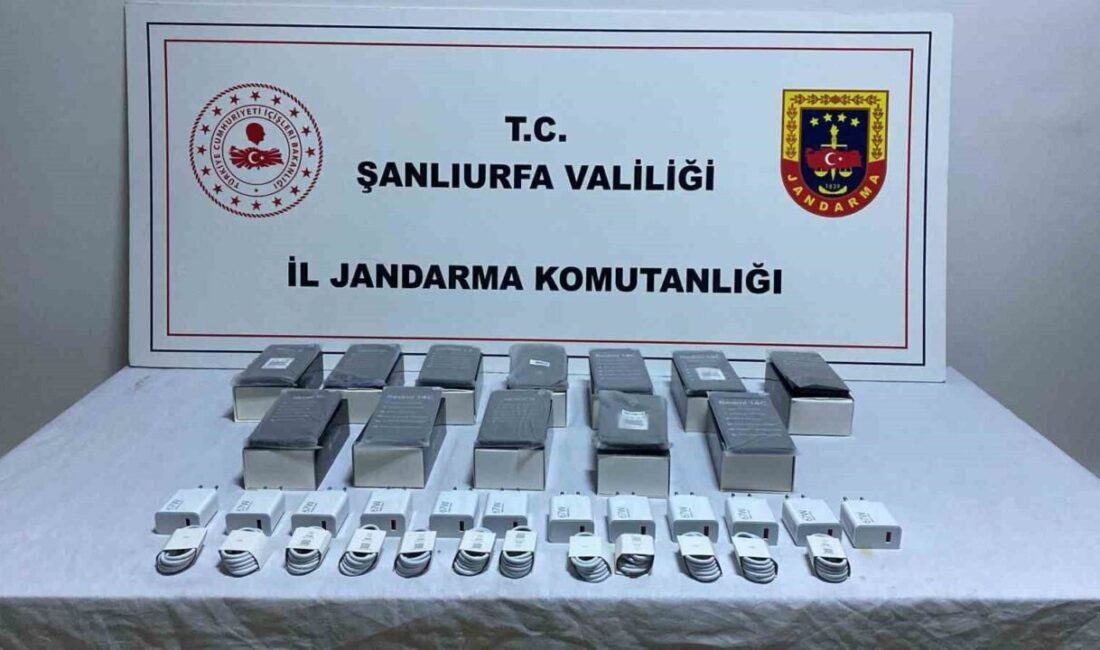 Şanlıurfa’nın Haliliye ilçesinde düzenlenen operasyonda 12 gümrük kaçağı akıllı telefon
