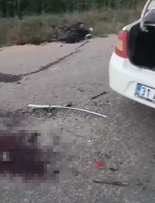 Şanlıurfa’nın Akçakale ilçesinde otomobil ile motosikletin çarpışması sonucu 14 yaşındaki