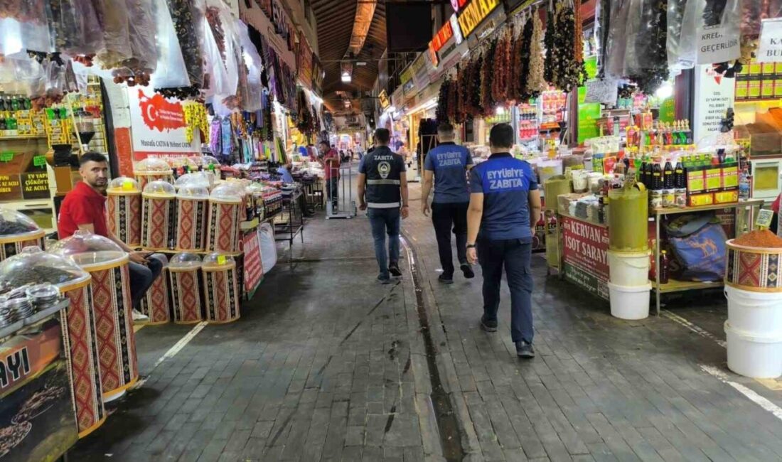Şanlıurfa’nın Eyyübiye ilçesinde, zabıta ekipleri tarafından yapılan denetimler kapsamında 500
