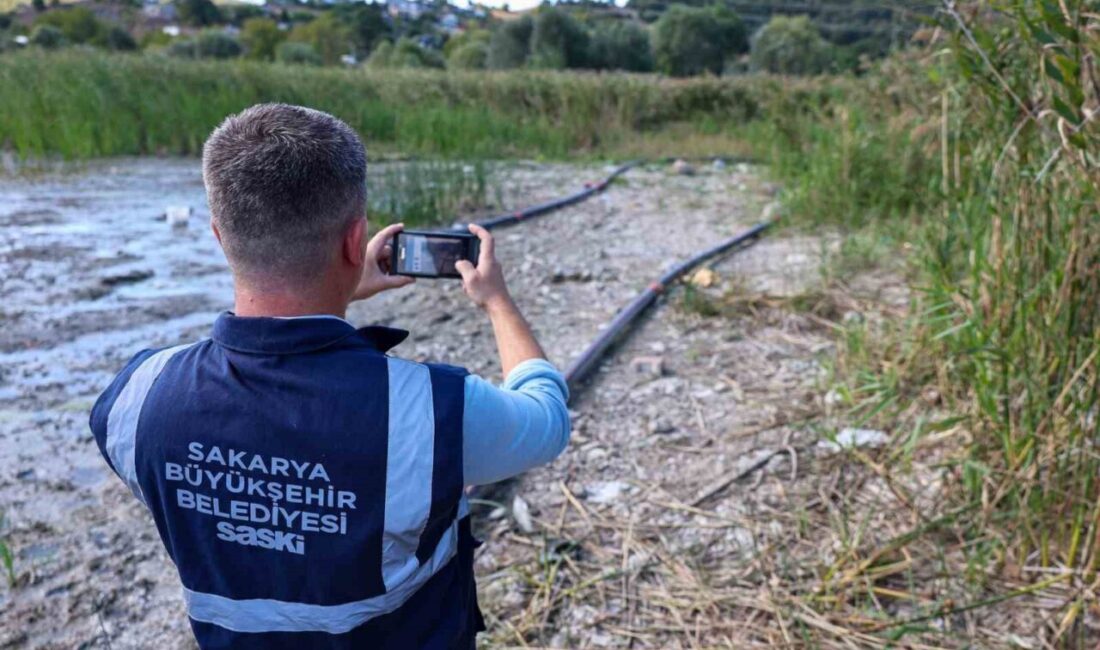 SASKİ, Sapanca Gölü’nde izinsiz sulama ve kaçak su kullanımına karşı