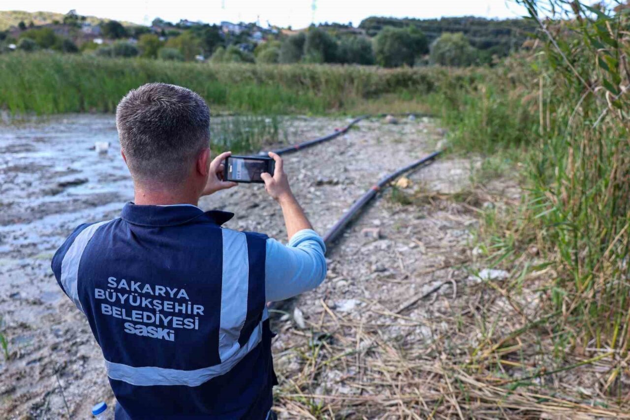 SASKİ, Sapanca Gölü’nde izinsiz sulama ve kaçak su kullanımına karşı