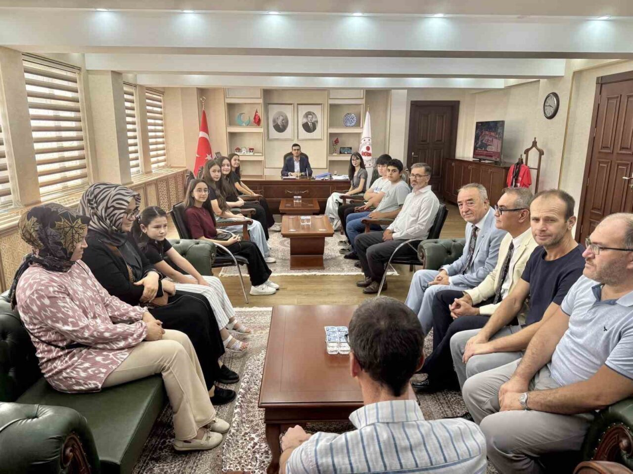 Şaphane Kaymakamı Muhammed Sefa Çelik, 2024-2025 eğitim öğretim yılı Liselere