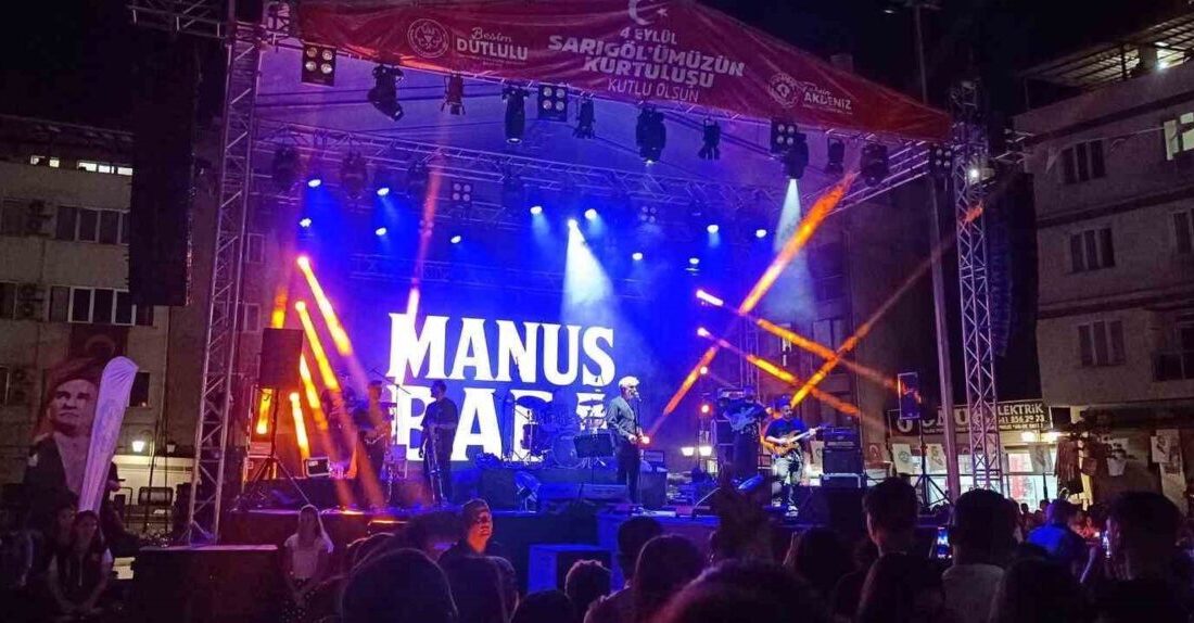 Sarıgöl’ün düşman işgalinden kurtuluşunun 103. yılı kutlamaları kapsamında sahne alan