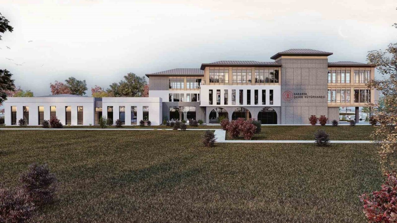 Sakarya Şehir Kütüphanesi için 5 Eylül Cuma günü ihaleye çıkılıyor.