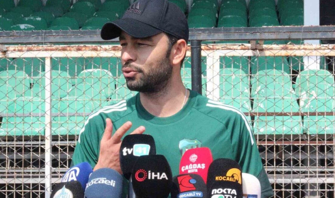 Trendyol Süper Lig’de Gaziantep FK maçının hazırlıklarını sürdüren Kocaelispor’da Teknik