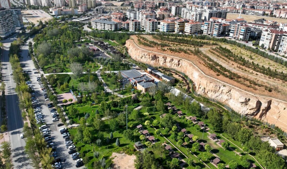 Konya’nın merkez Selçuklu ilçe Belediyesi, vatandaşları şehrin stresinden uzaklaştıracak doğayla