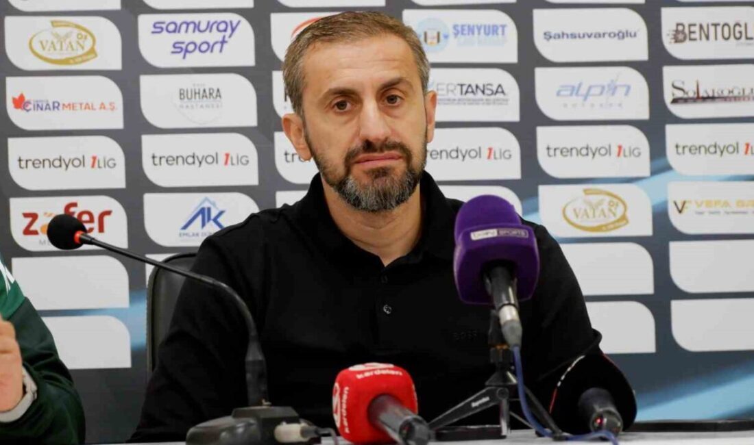 Erzurumspor FK Teknik Direktörü Serkan Özbalta, Ankara Keçiörengücü maçının ardından