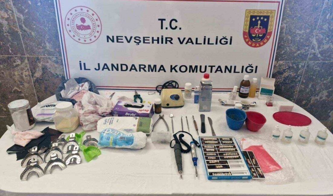 Nevşehir’de seyyar dişçilik yapan iki şahıs yakalanarak gözaltına alındı. Edinilen