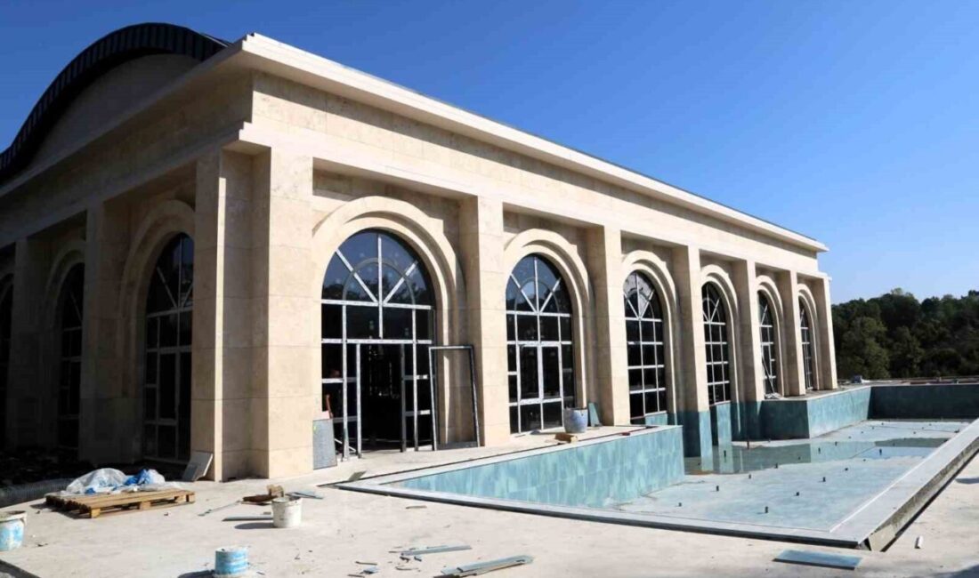 Başiskele Yeniköy Termal Tesisinde ilerleme seviyesi yüzde 95’e ulaştı. 57