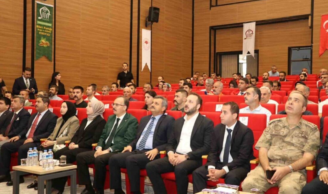 Siirt Fıstığı Doğa ve Kültür Festivali renkli görüntülere sahne oldu.