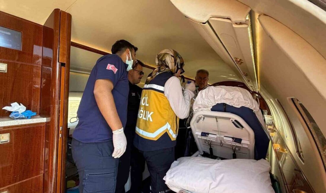 Siirt’te sepsis tanısı konulan hasta, ileri tetkik ve tedavi için