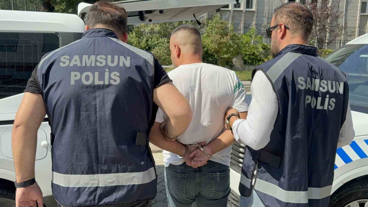 Samsun’da bir kişiyi silahla yaralayan zanlı, kız arkadaşının evinde yakalandı.