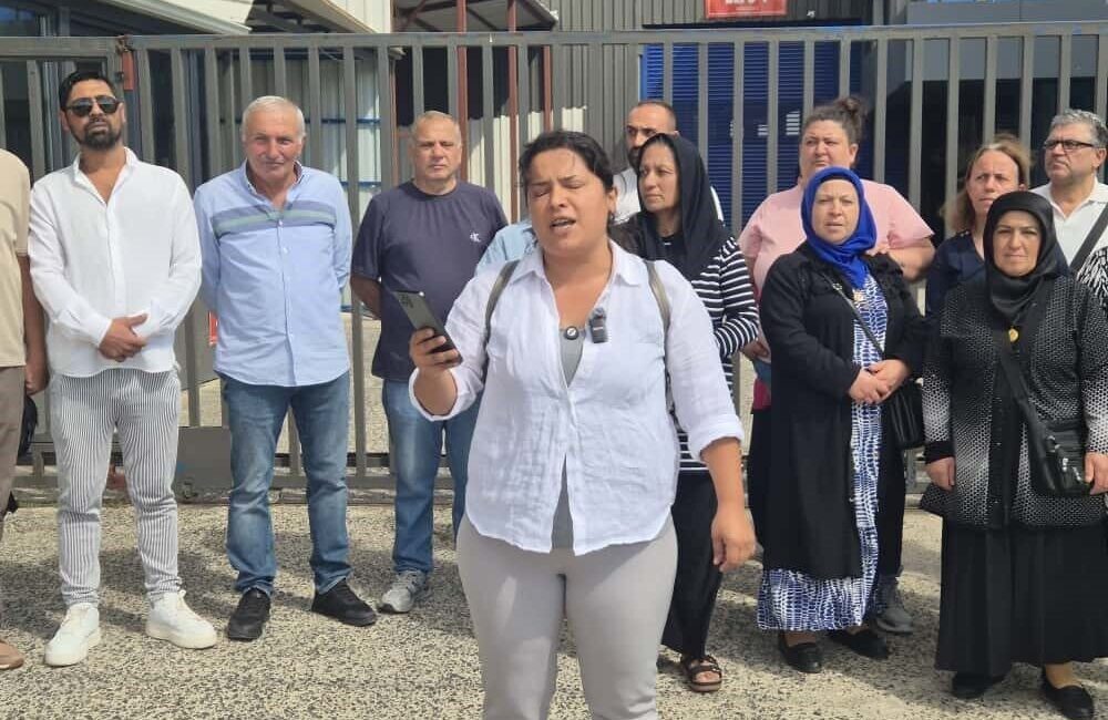 Silivri’de faaliyet gösteren ayakkabı ve saraciye fabrikasında çalışan 80 işçi,