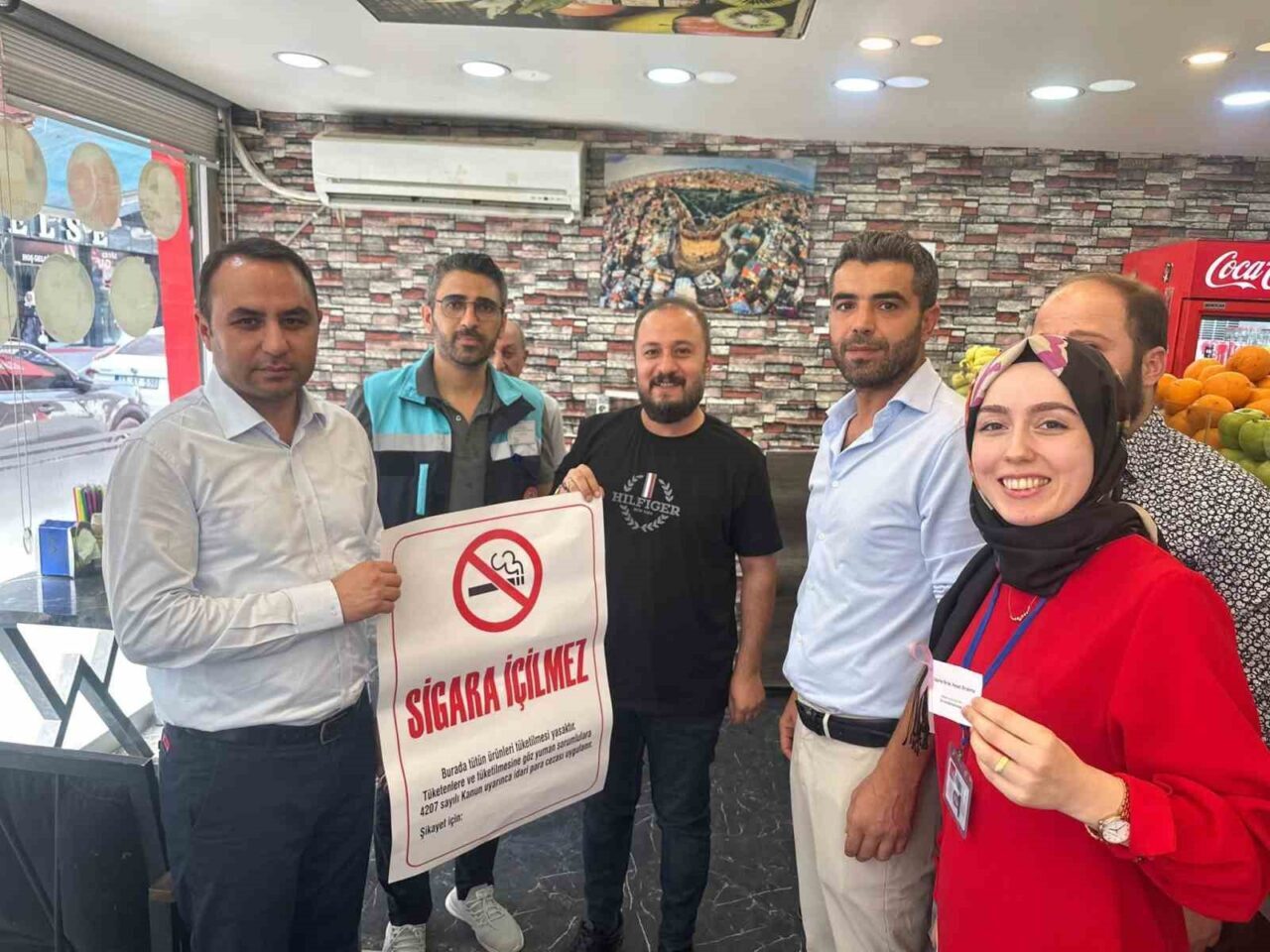 Şırnak’ın Silopi ilçesinde İlçe Sağlık Müdürlüğü tarafından düzenlenen “Sigara Farkındalık