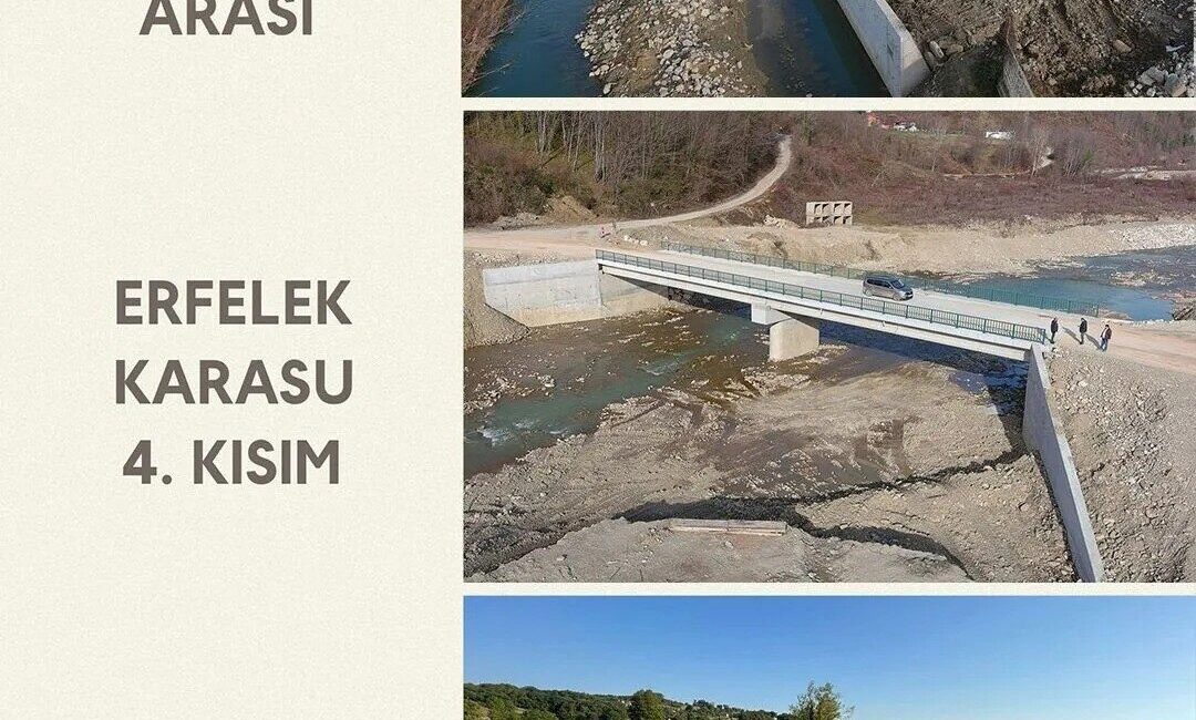 Sinop’ta 3,7 milyar TL’lik taşkın kontrol yatırımları devam ediyor. Sinop