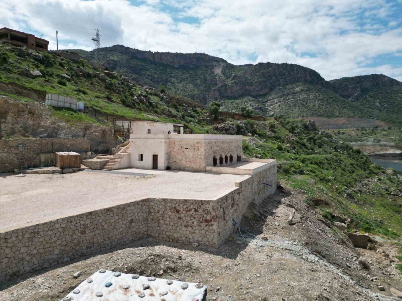 Şırnak’ın Güçlükonak ilçesine bağlı Ilısu köyü yakınlarındaki tarihi Belkıs Ana