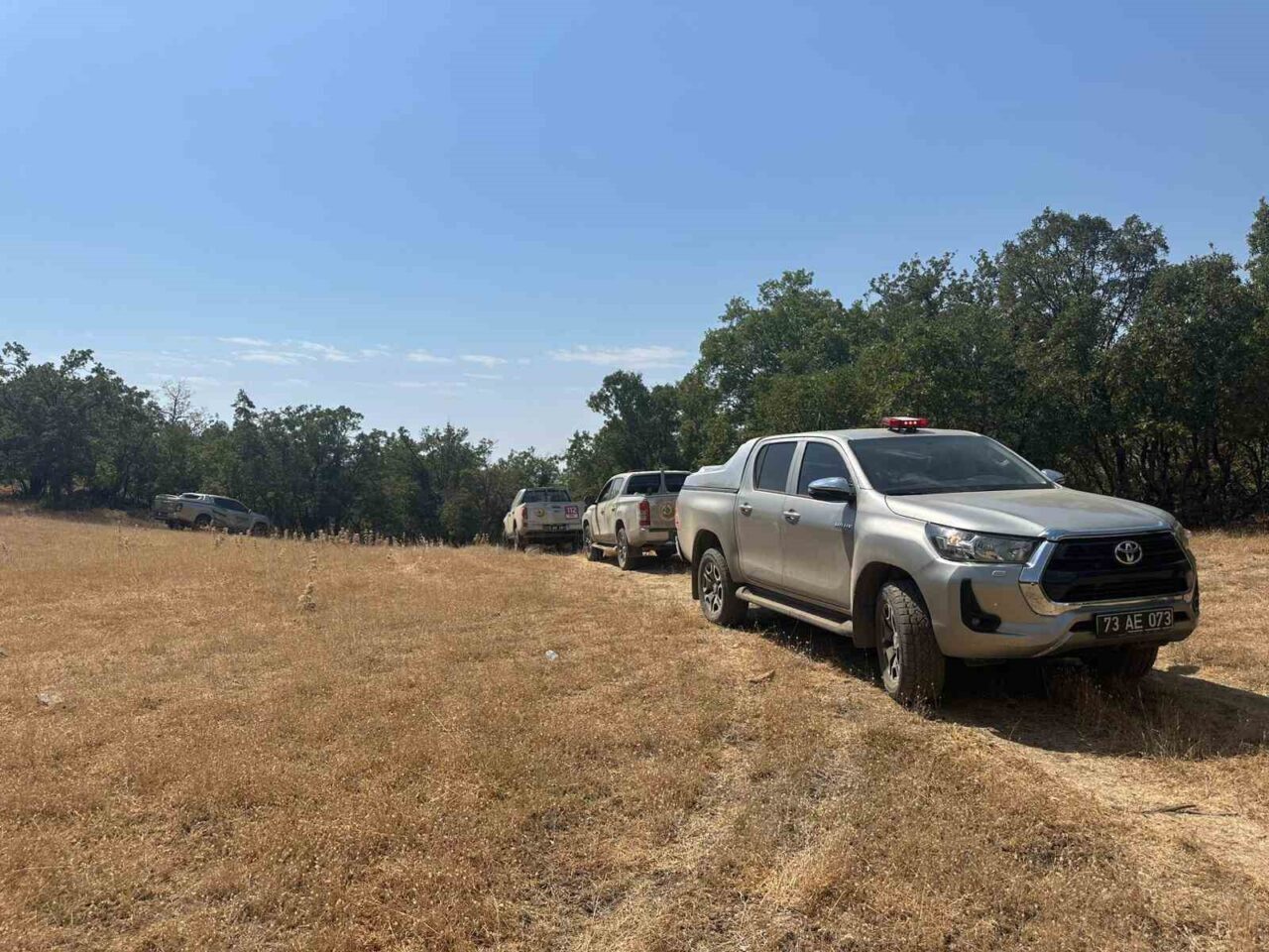 Şırnak’ın Bestler Dereleri bölgesinde ormanlık alanda yangın çıktı. Alevlere hem