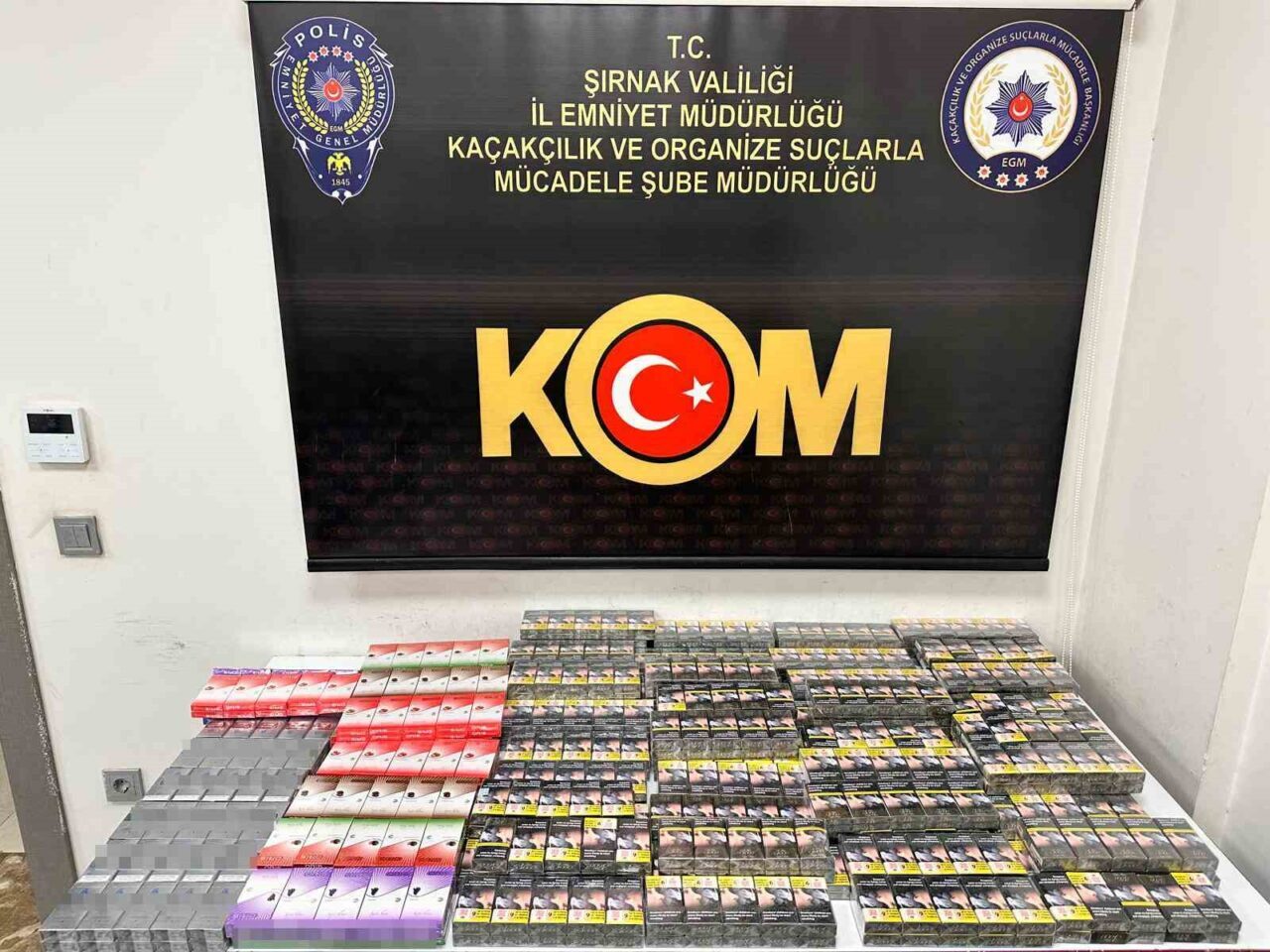 Şırnak İl Emniyet Müdürlüğü ekipleri tarafından Şırnak merkez ve 6