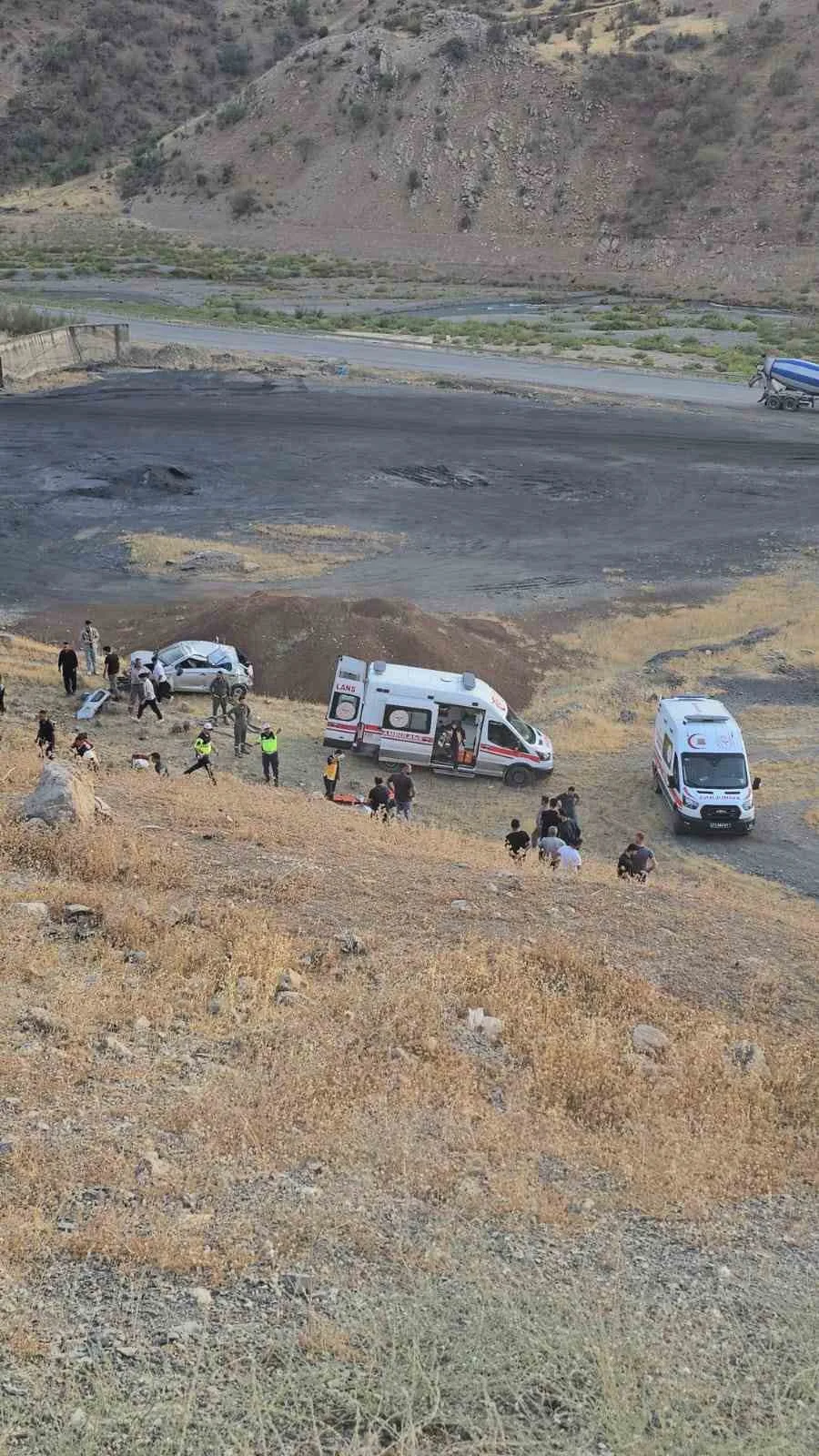 Şırnak’ın Uludere ilçesinde meydana gelen trafik kazasında 1 kişi hayatını