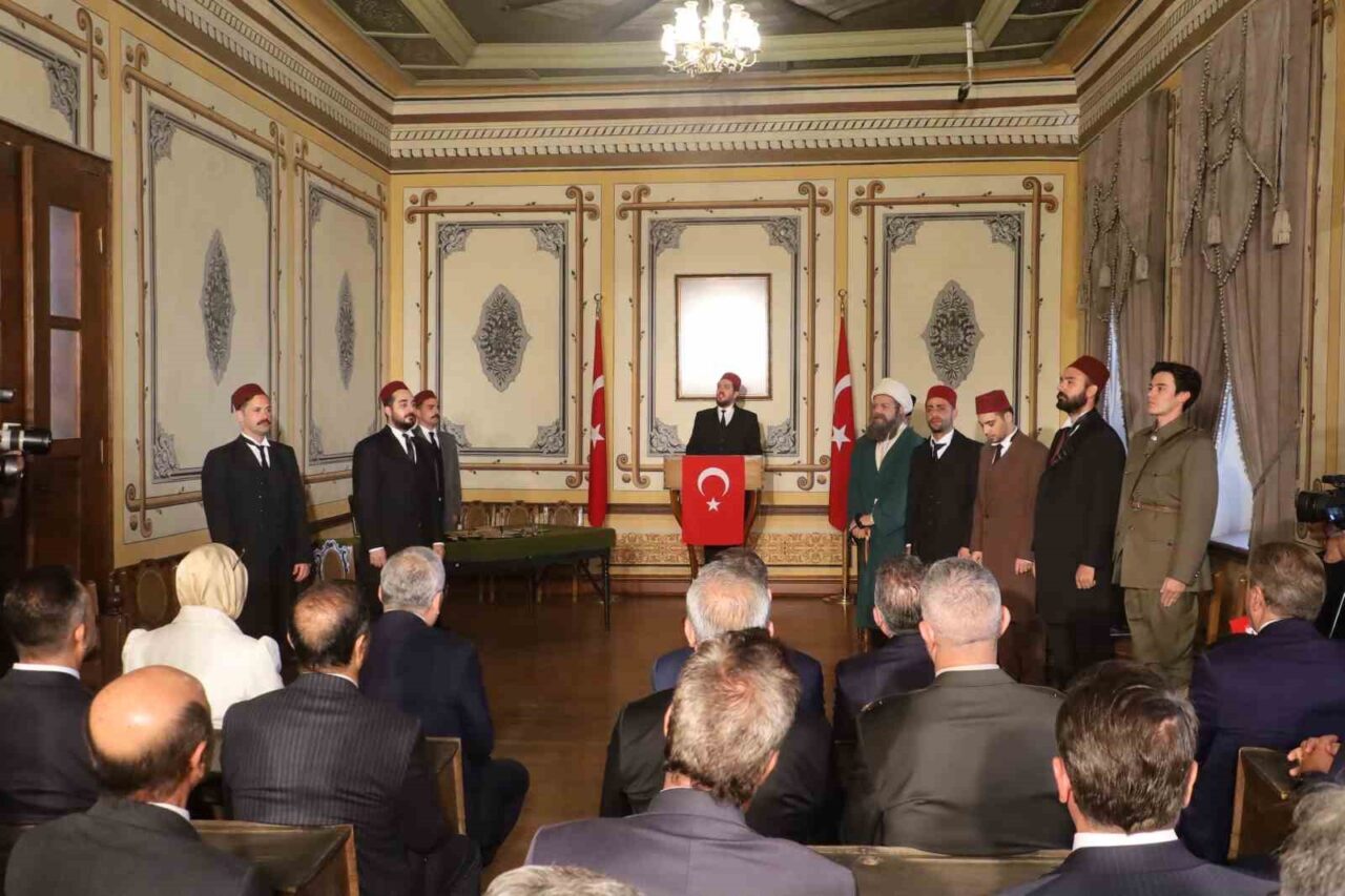 Sivas Kongresi’nin 106. yıl dönümü etkinliğinde konuşan TBMM Başkan Yardımcısı