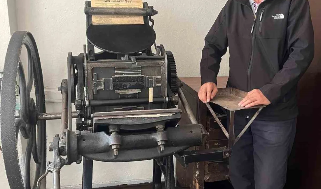 Eskişehir’in Sivrihisar ilçesinde matbaacı ve gazeteci olan Oğuz Ekici’nin işyerinde