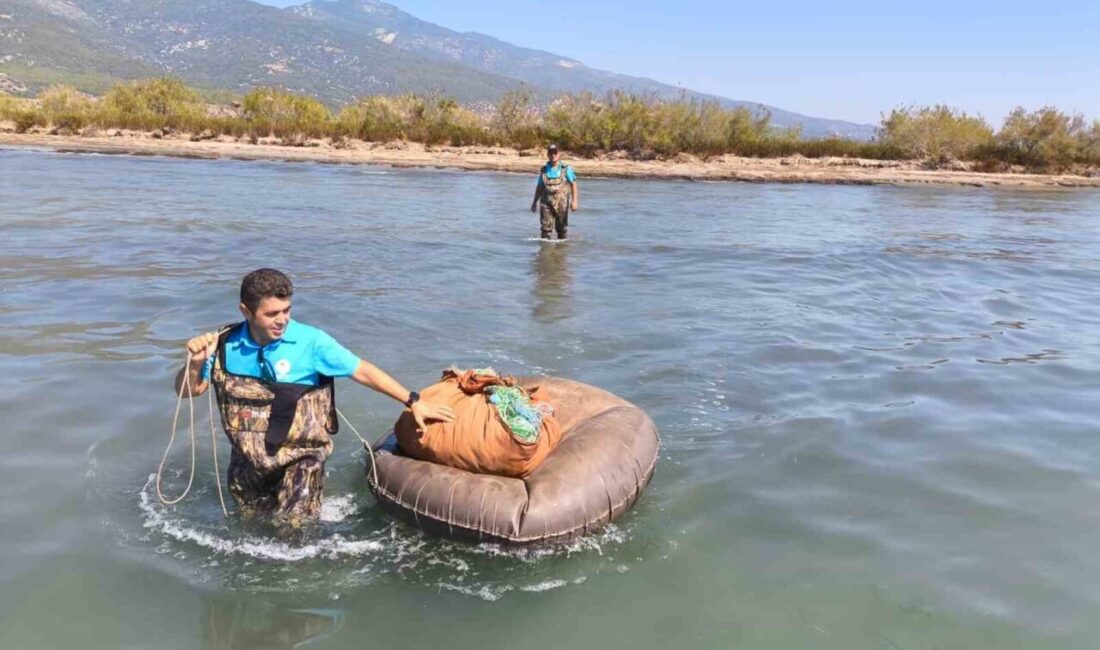 Denizlerde sürdürülebilir balıkçılığı sağlamak için yapılan denetimlerde, Söke’de yasak sürütme