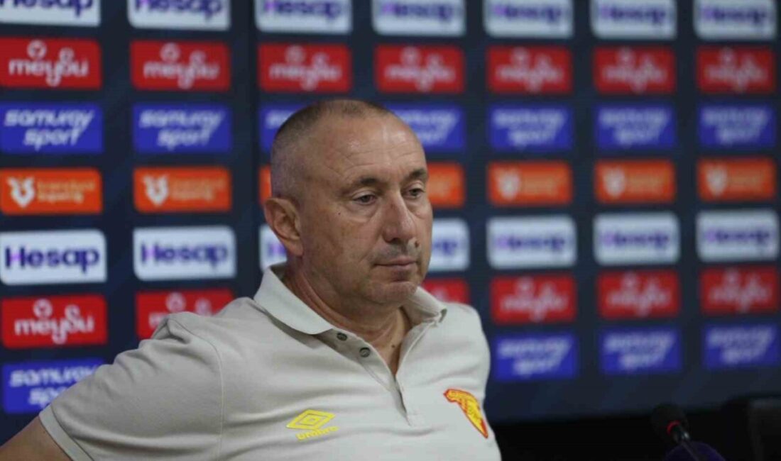 Göztepe Teknik Direktörü Stanimir Stoilov, iki takımın da kazanmak için