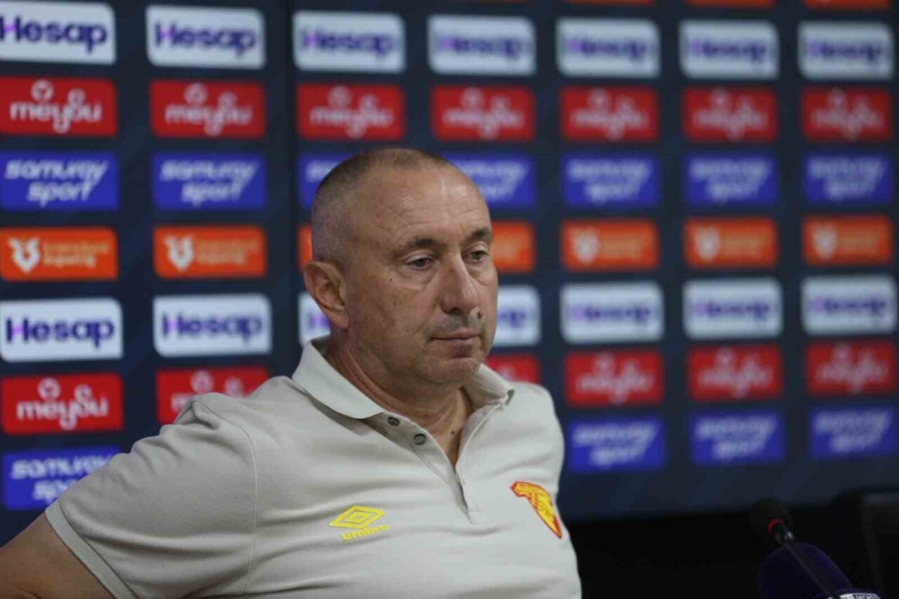 Göztepe Teknik Direktörü Stanimir Stoilov, iki takımın da kazanmak için